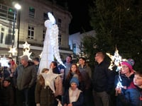 Aberystwyth Christmas lights event attracts record numbers