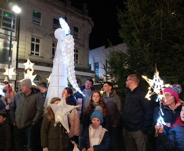 Aberystwyth Christmas lights event attracts record numbers