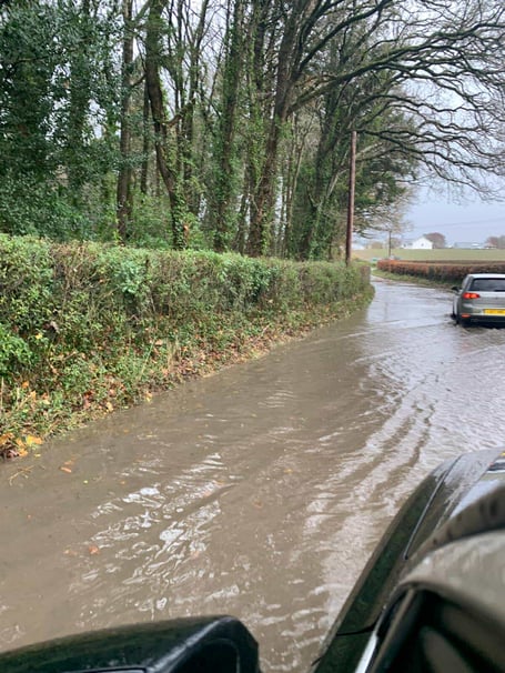 Lisa Raw Rees took this picture on the approach to the crossroads at Gogerddan, Aberystwyth