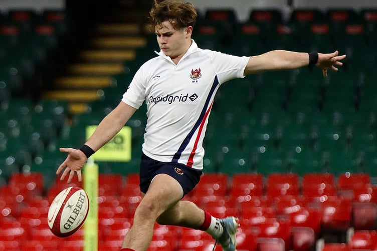 Wing Thomas Williams gets his second try of the final (Photo: Cerys Smith)
