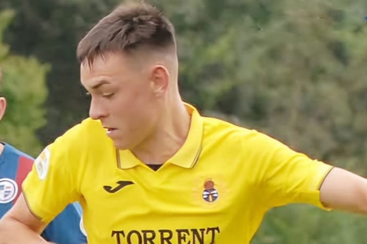 Osian Morris, Dolgellau's player of the month for November