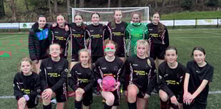 Bala girls make football finals