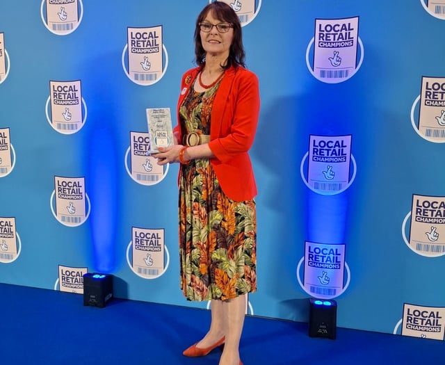 Llanidloes retailer wins National Lottery award