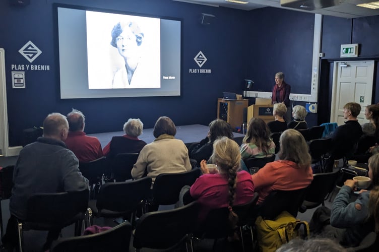 Cathy Woodward at the launch event