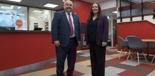 Minister visits Coleg Ceredigion's Aberystwyth campus