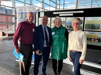 Criccieth project on display in Cardiff's Senedd