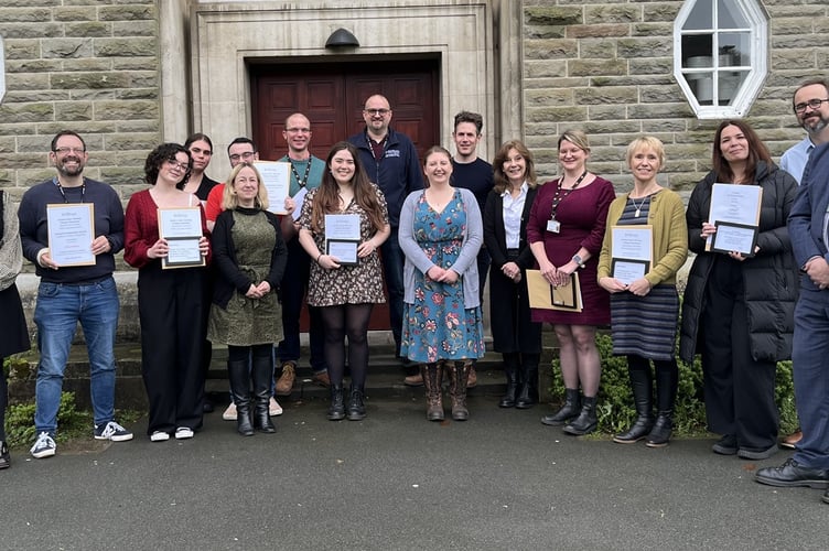 Winners of the Aberystwyth University Welsh Language Awards for 2024