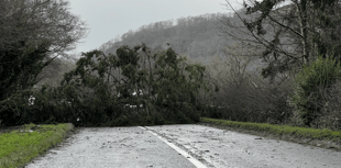 Powys 'determined' to improve storm response