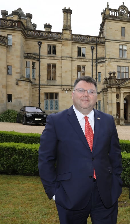 Palé Hall’s Managing Director Calum Milne. Photo: Phil Blagg Photography

Pale Hall Hotel, Bala.
Picture by Phil Blagg Photography.
PB129-2024