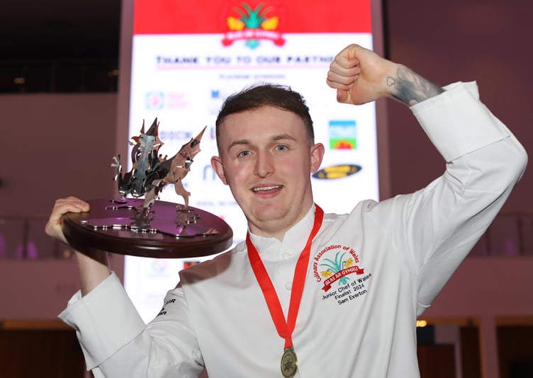 Sam Everton seeking to become only the second chefs to win the Junior and National and Junior Chef of Wales finals in consecutive years. Photo: Phil Blagg Photography
Welsh Culinary Association National Chef of Wales Competition at the ICC Wales.
Picture by Phil Blagg Photography.
PB007-2024