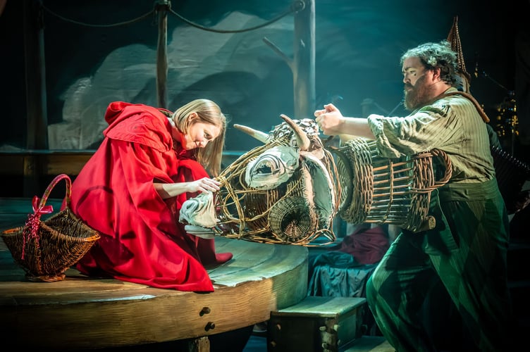 A scene from 'Wolf Witch Giant Fairy'