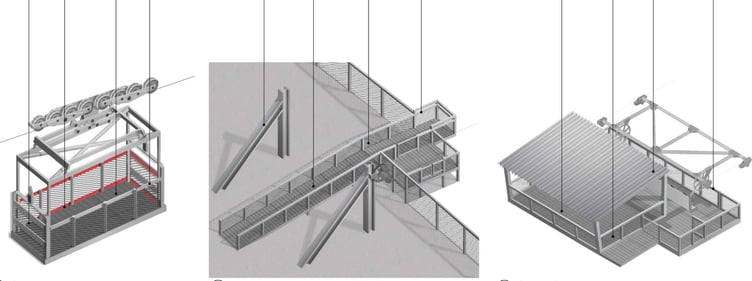 A new swing attraction Is proposed for penrhyn quarry at Bethesda. Image: Gwynedd Council Planning document