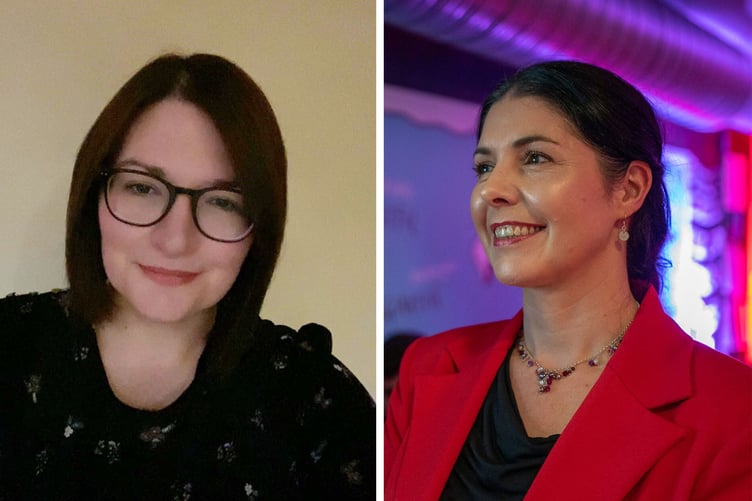 Llinos Evans a Ffion Gruffudd