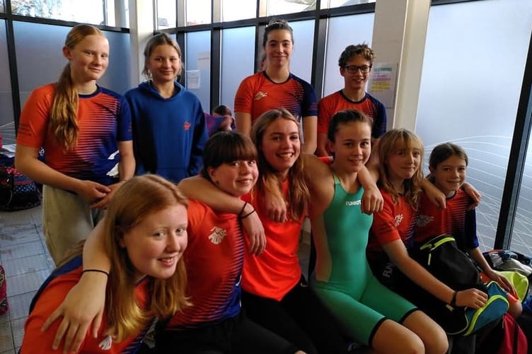 ADASC swimmers enjoying the regionals