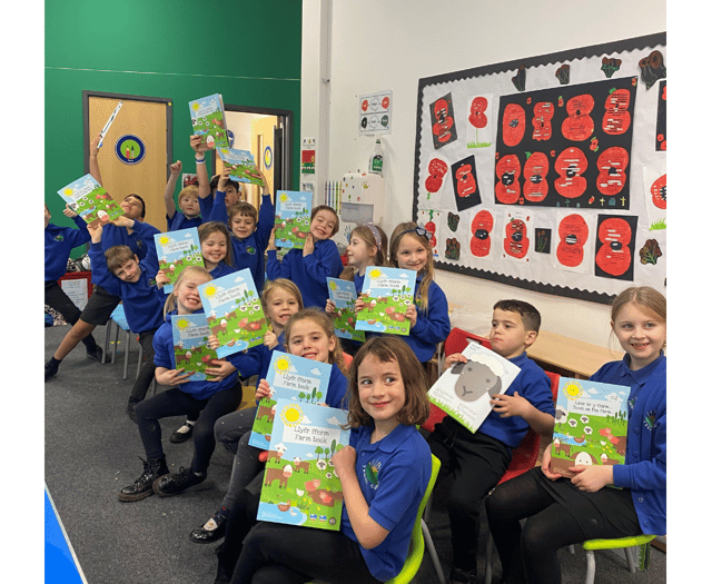 Food and farming fun for pupils at Ysgol Carno