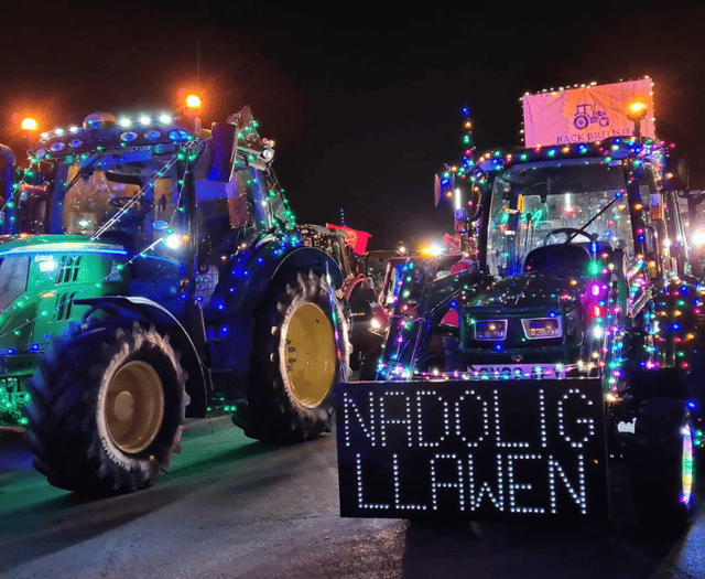 First Dol to Port Christmas tractor run raises thousands for charity