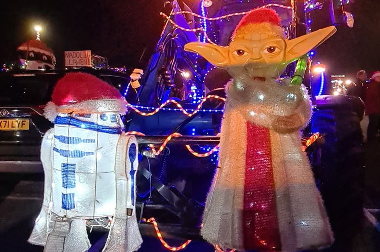 Llinos Furneaux's picture of a 'Star Wars' inspired tractor