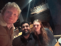 Ed Sheeran spotted enjoying Dyfi Valley's finest food and drink