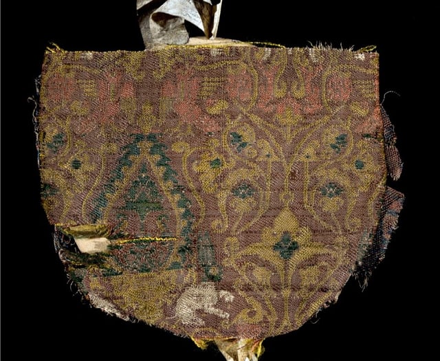 Aberystwyth historian helps unravel mystery of medieval silk bag
