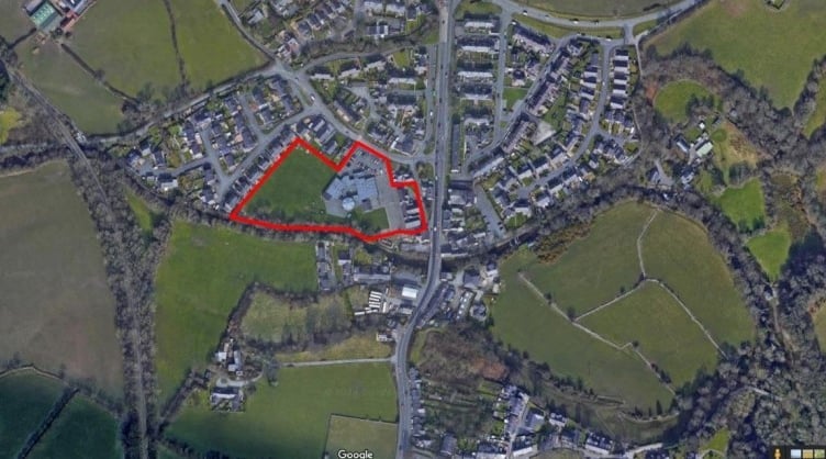 The Bontnewydd school site location. Image: Gwynedd Council planning documents