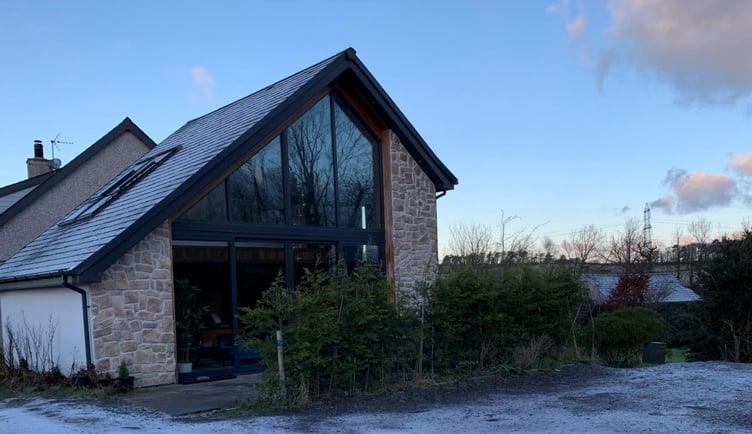 Retrospective planning for Penisarwaun property refused by Gwynedd Council. Photo: Planning Documents