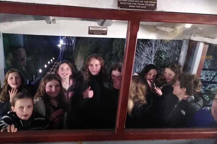 Fun on the Cliff Railway