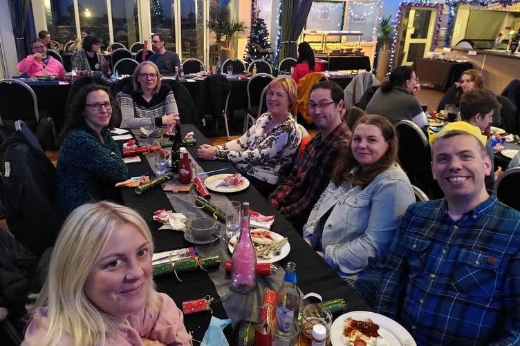 The ADASC family getting into the Christmas spirit at The Consti Cafe and Restaurant