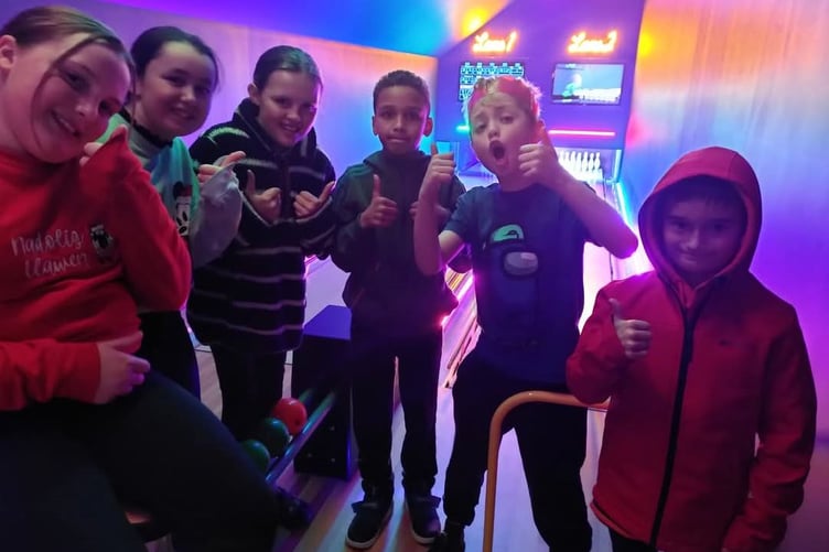 Bowling fun at Consti