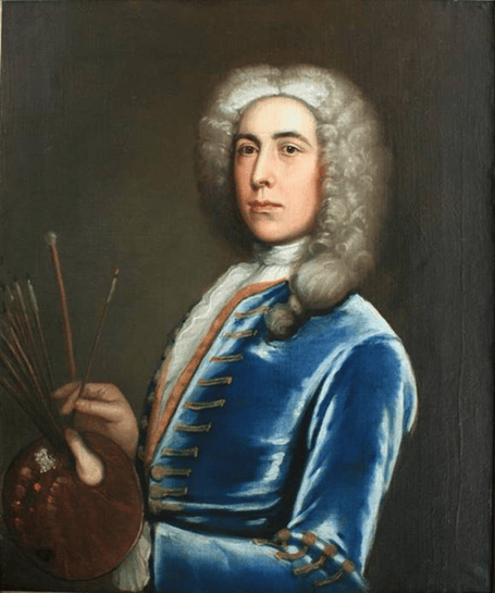 Included in the exhibition is a self-portrait of Edward Owen, Penrhos, 1732