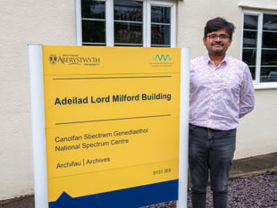 Aber Uni professor travels to India for fellowship scheme