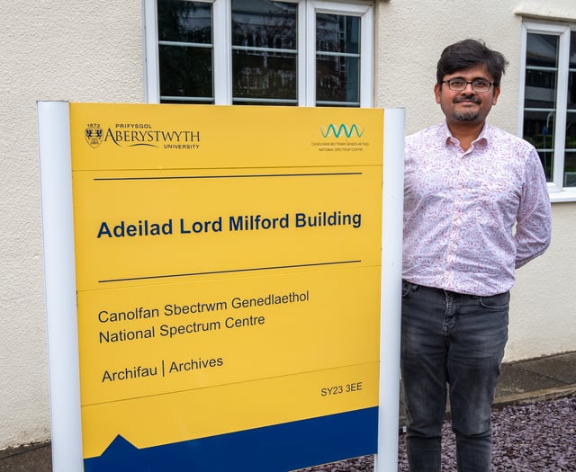 Aber Uni professor travels to India for fellowship scheme