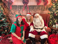 Santa holds special grotto for four-legged friends