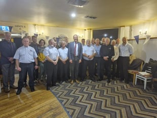 New Quay RNLI volunteers recognised for long service