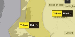 Heavy rain and winds to hit Cambrian News region on New Year's Day