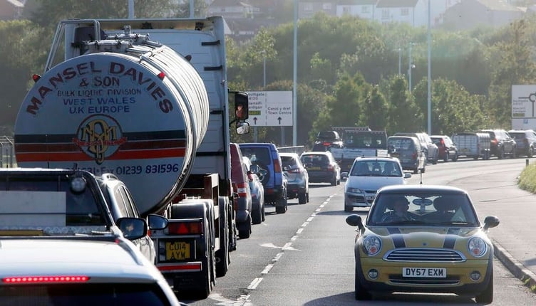 The A4120 past Blaendolau Fields will be closed for two weeks later this month