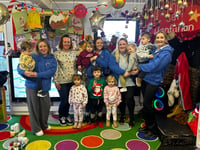 Cylch celebrates glowing inspection report