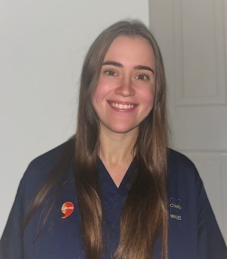 Megan Ware, a Learning Disability Children’s Community Nurse in Hywel Dda University Health Board