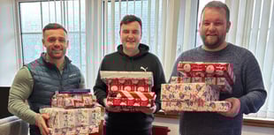 Staff bring Christmas cheer to children experiencing homelessness
