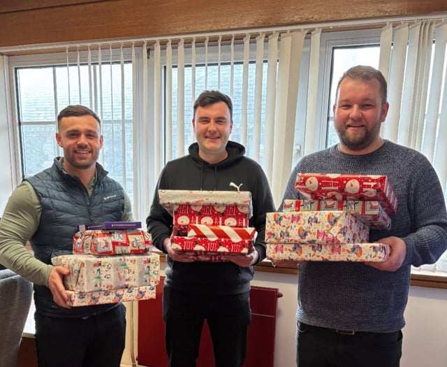 Staff bring Christmas cheer to children experiencing homelessness
