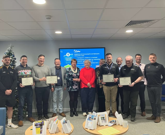 Care award for leisure services in Ceredigion