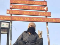 Aber man to take on Africa's tallest mountain for the third time