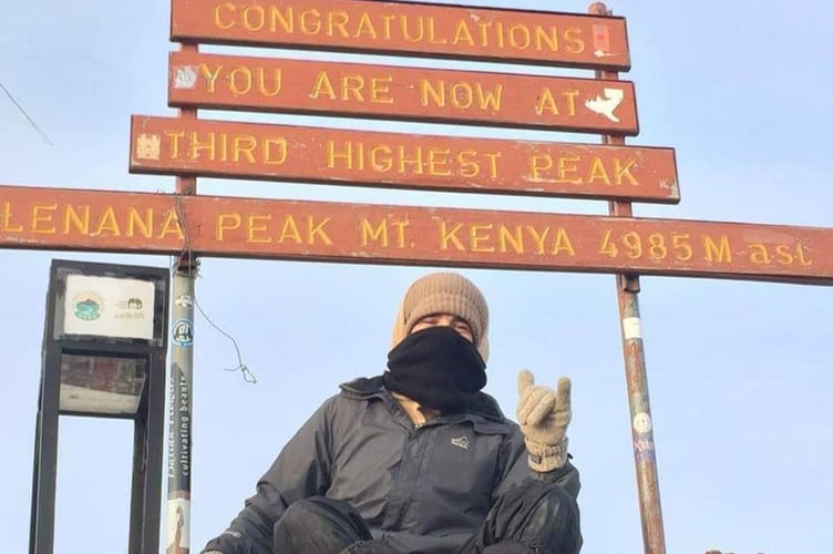 Jack has already climbed Mount Kilimanjaro twice as well as Mount Kenya in aid of bringing clean water to Bomet County, Kenya