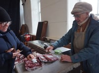 First ever Borth Farmers' Market takes place to baa-ing success