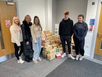 Dolgellau students create boxes for children in hospital 