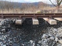 Blaenau line remains closed as repair work continues