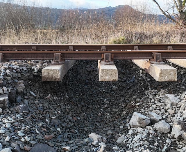 Blaenau line remains closed as repair work continues