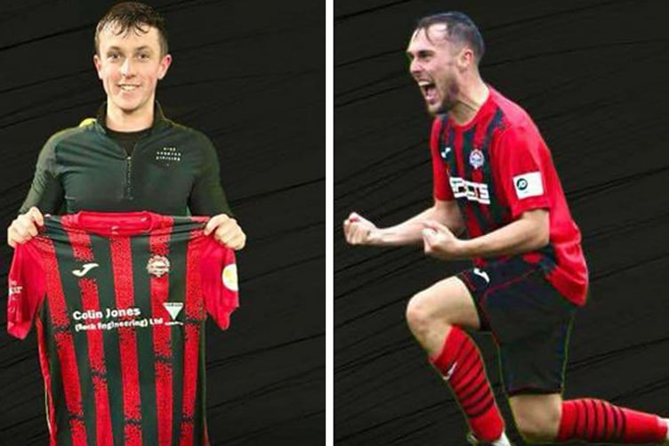 Jack Rimmer (left) and Shaun Cavanagh