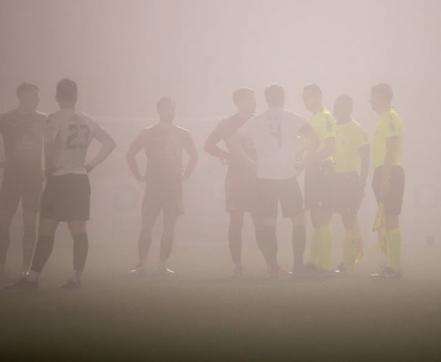 Bala Town's crucial match at Connah's Quay abandoned because of fog