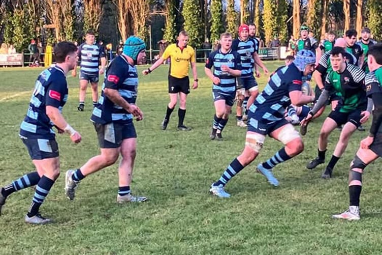 Aberystwyth finished strongly to seal the win at Waunarlwydd