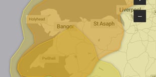 Wind warning upgraded to amber across part of Gwynedd
